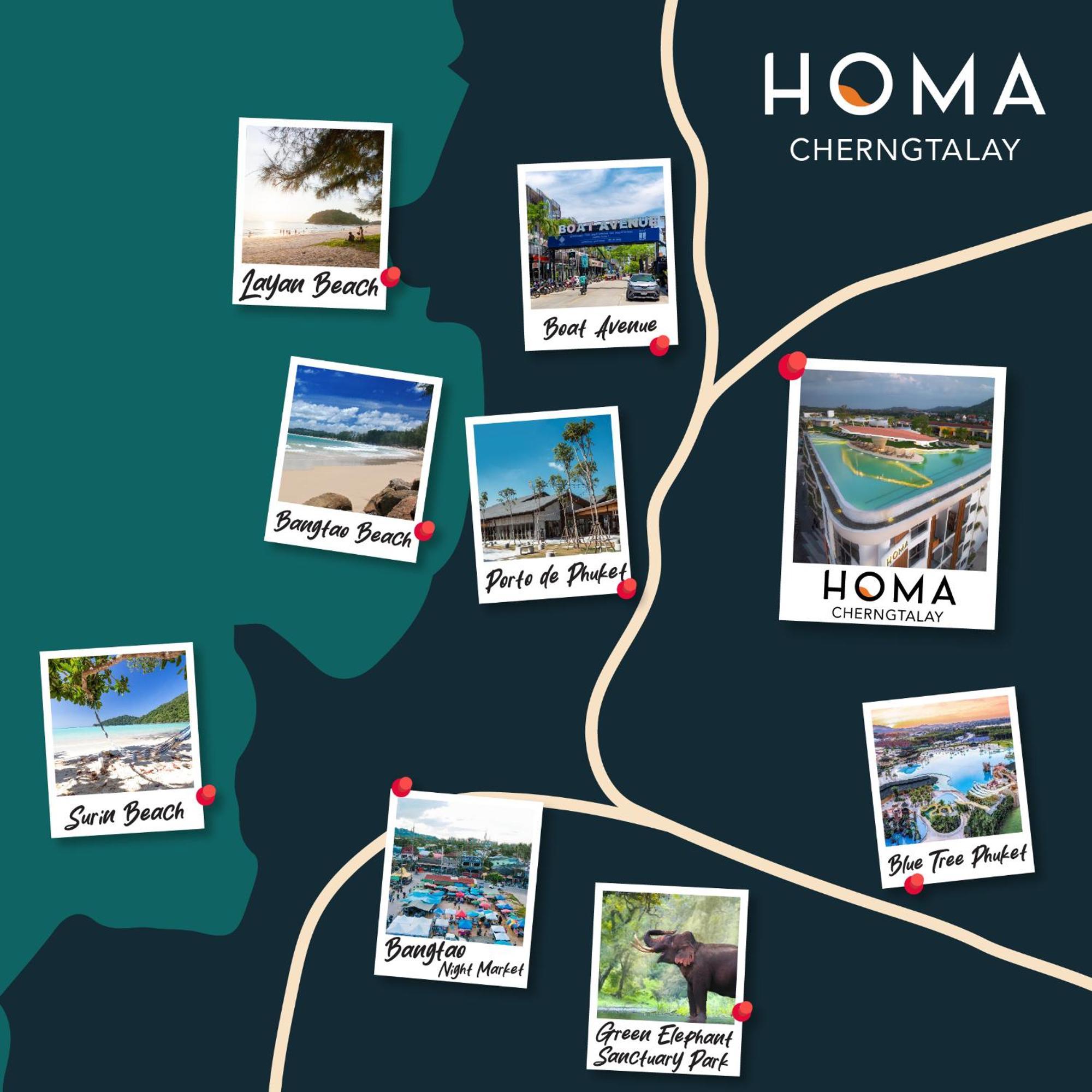 Homa Cherngtalay Phuket Bang Tao Beach  Exterior photo